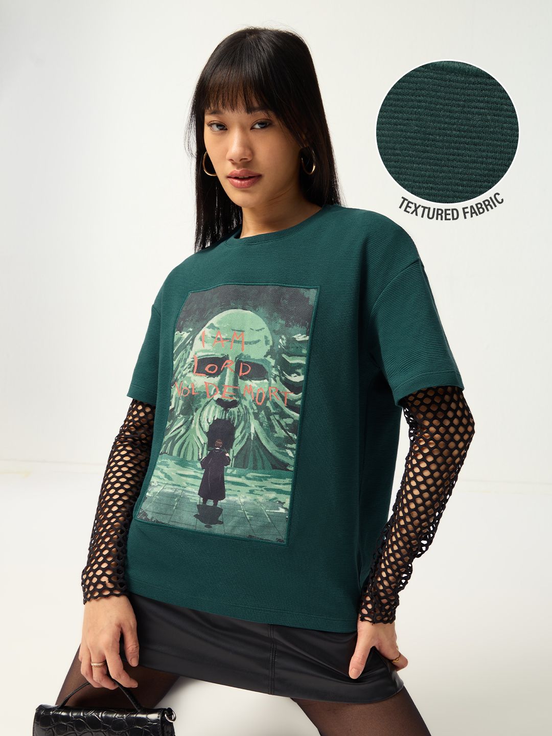Harry Potter: Lord Voldemort Women Oversized T-Shirts