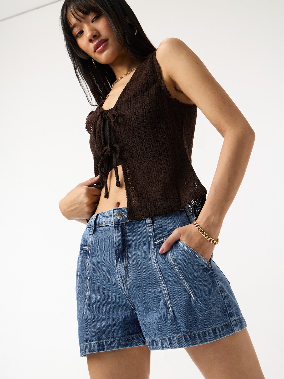 Denim Shorts: Arctic Women Denim Shorts