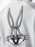Looney Tunes: Bunny Ears Women Oversized Zipper Hoodies
