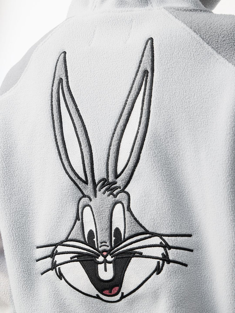 Looney Tunes: Bunny Ears Women Oversized Zipper Hoodies