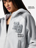 Looney Tunes: Bunny Ears Women Oversized Zipper Hoodies