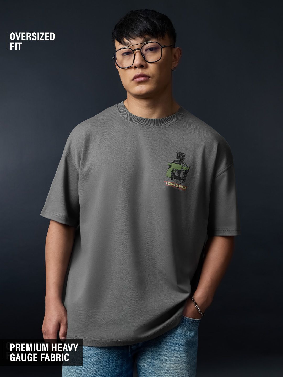 Looney Tunes: Martian Oversized T-Shirts
