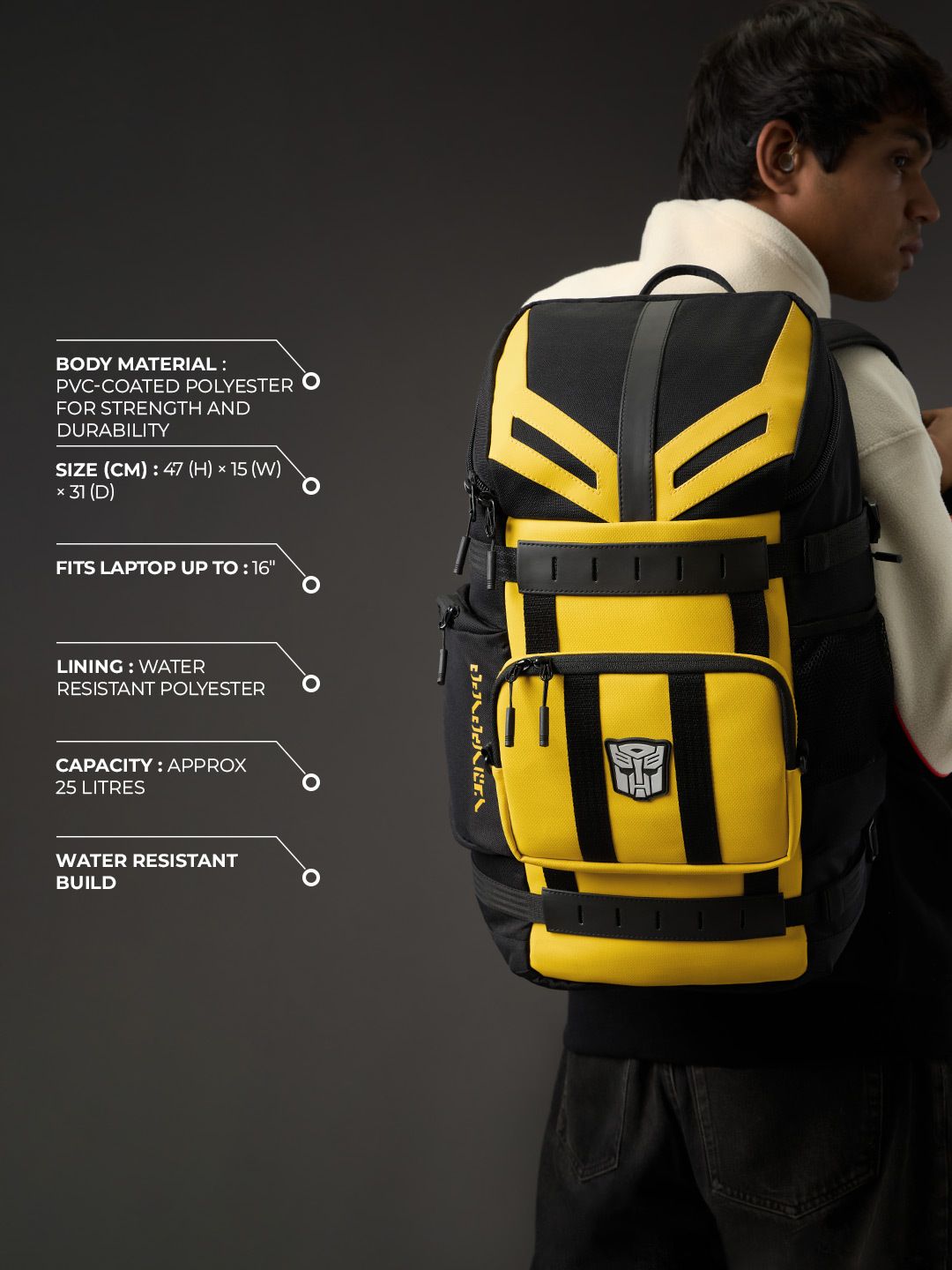 Bumblebee: Tactical Autobot Backpacks