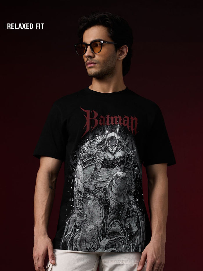 Batman: Absolute Men Relaxed Fit T-Shirts