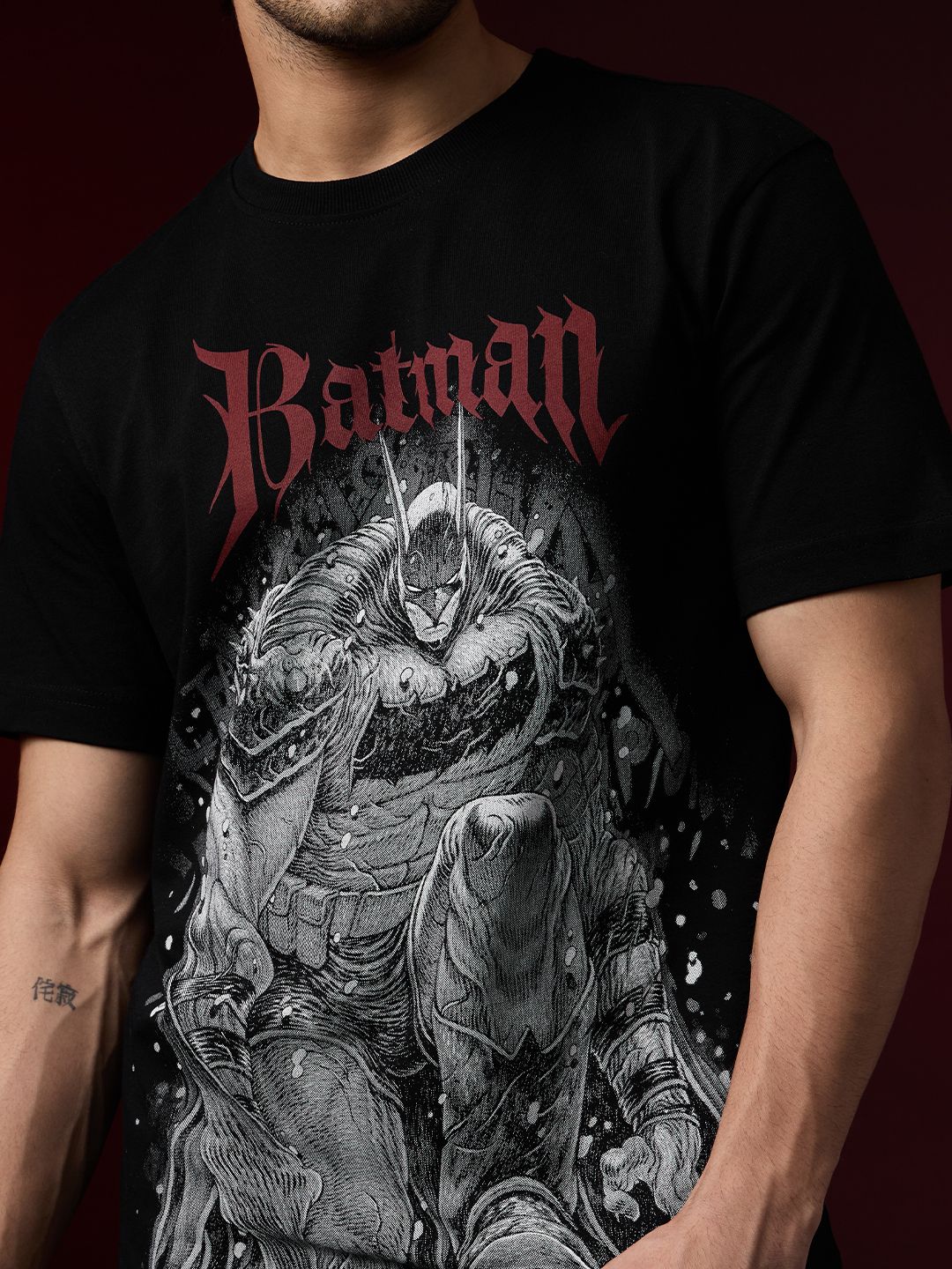 Batman: Absolute Men Relaxed Fit T-Shirts