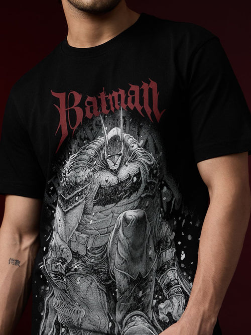 Batman: Absolute Men Relaxed Fit T-Shirts