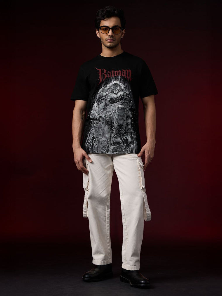 Batman: Absolute Men Relaxed Fit T-Shirts