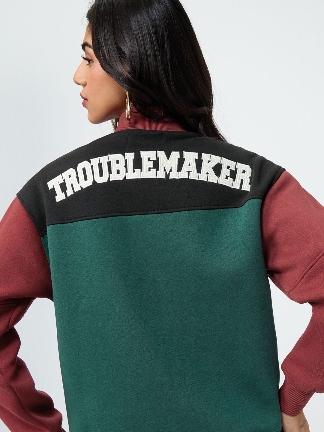 Tom & Jerry: Don't Mess With Me Women Varsity Jackets