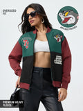 Tom & Jerry: Don't Mess With Me Women Varsity Jackets