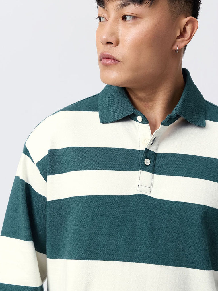 Oversized Rugby Polo: Metro Men Rugby Polos