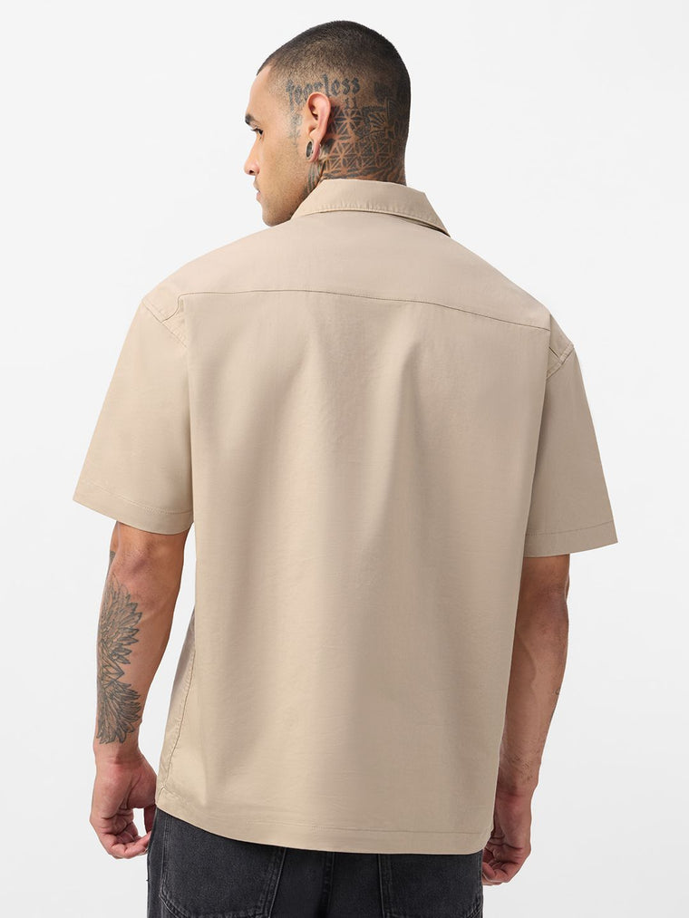 Zipper Polo: Dune Classic Polos