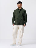 Utility Overshirt: Dark Basil Overshirts