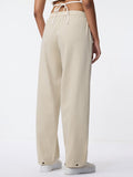 Barrel-Fit Pants: CrÃ¨me Women Barrel Pants