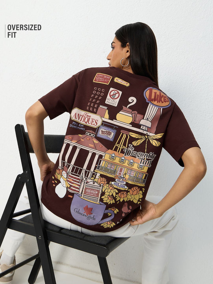 Gilmore Girls: Gilmored Women Oversized T-Shirts