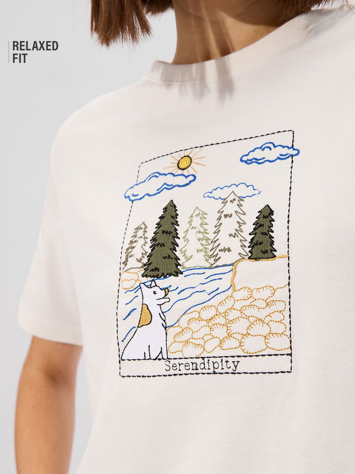 TSS Originals: Serene Women Relaxed T-Shirts