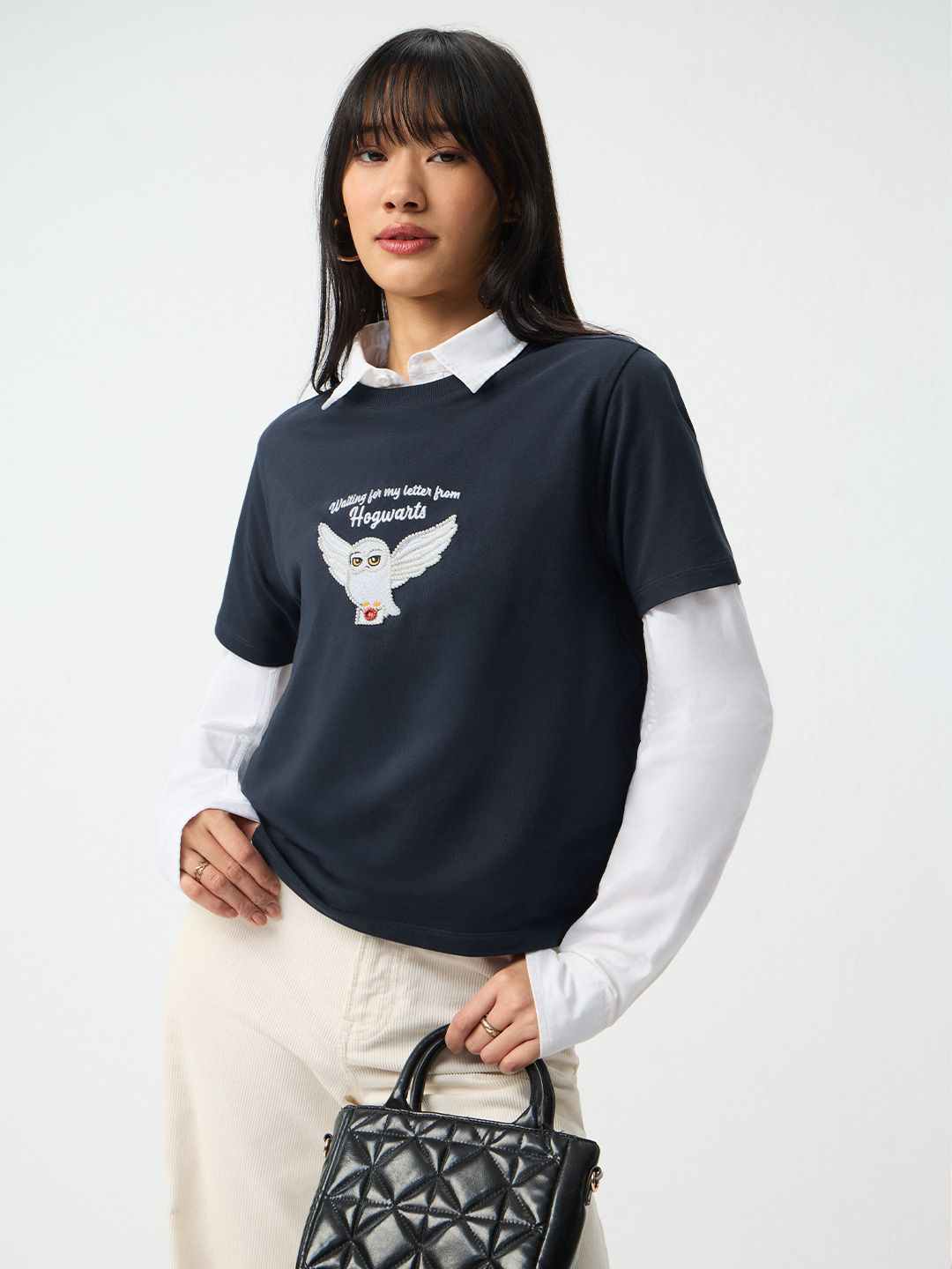 Harry Potter: Letter Women Relaxed T-Shirts