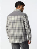 Checks Shirt: Chrome Men Relaxed Shirts