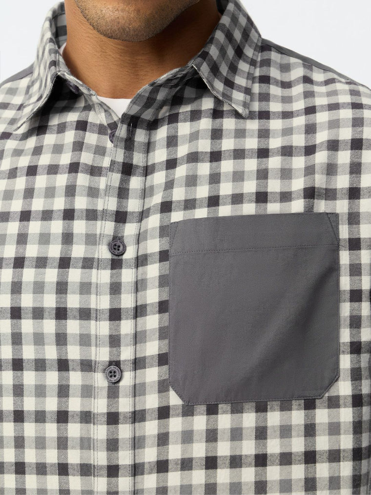 Checks Shirt: Chrome Men Relaxed Shirts