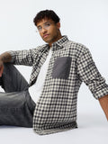 Checks Shirt: Chrome Men Relaxed Shirts
