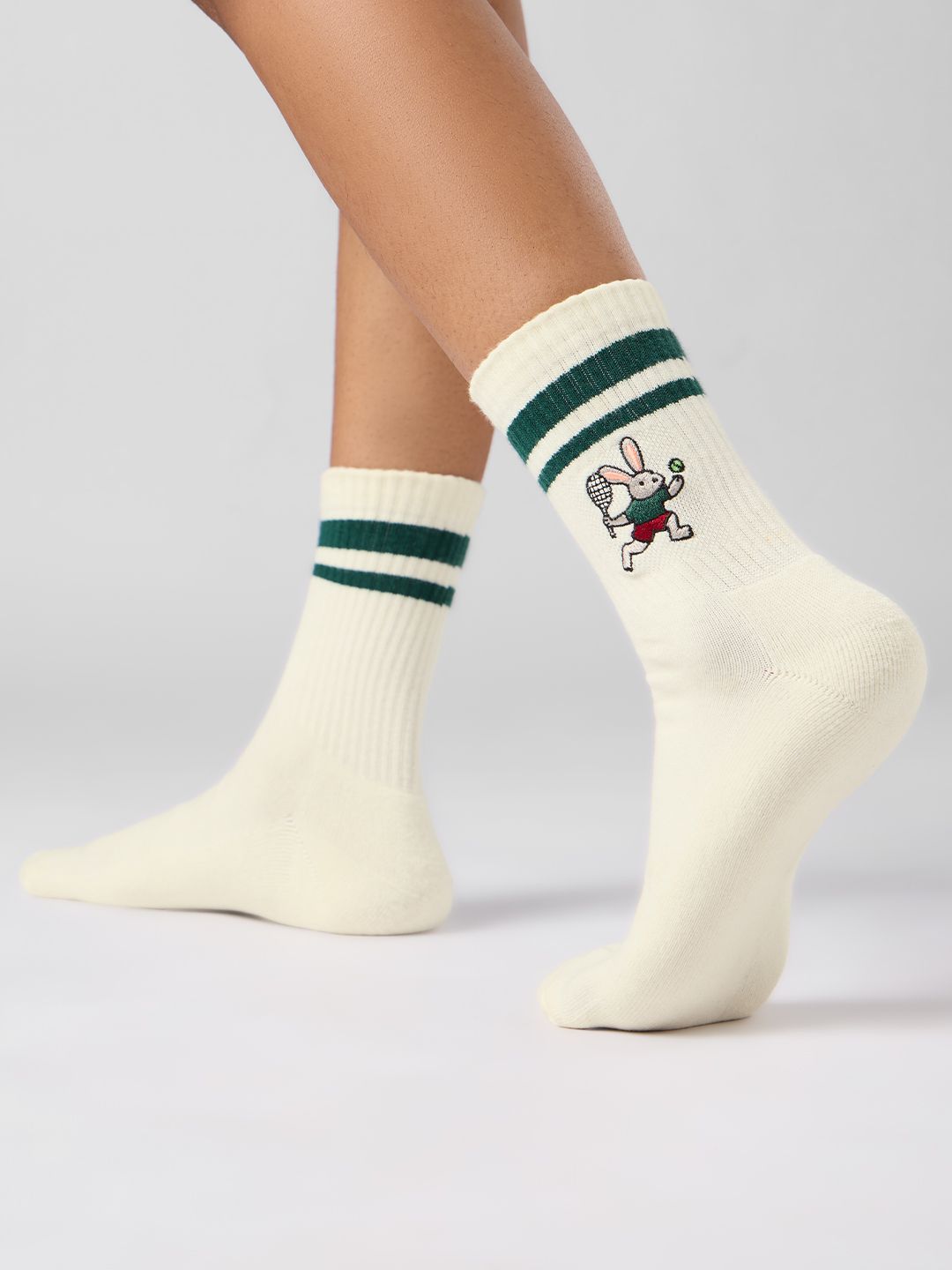 Souled Socks: Tennis Bunny Socks