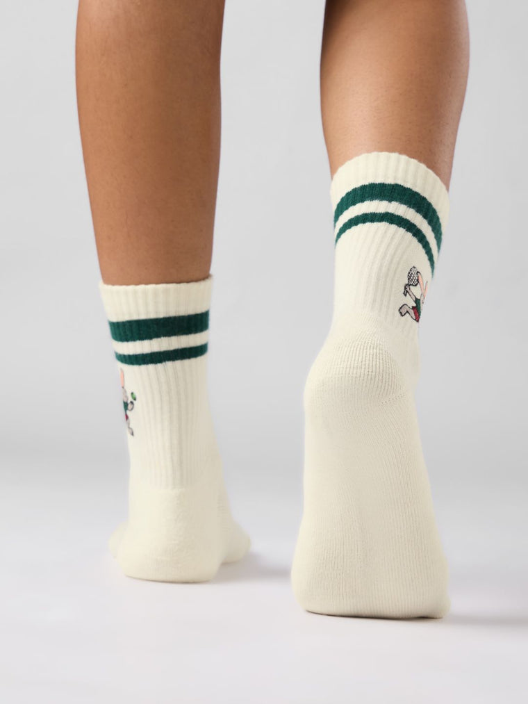 Souled Socks: Tennis Bunny Socks