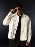 Denim Jacket: Ivory Denim Jackets