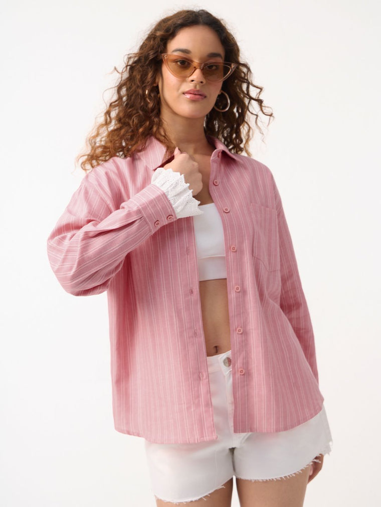 TSS Originals: Angel Eyes Women Oversized Shirts