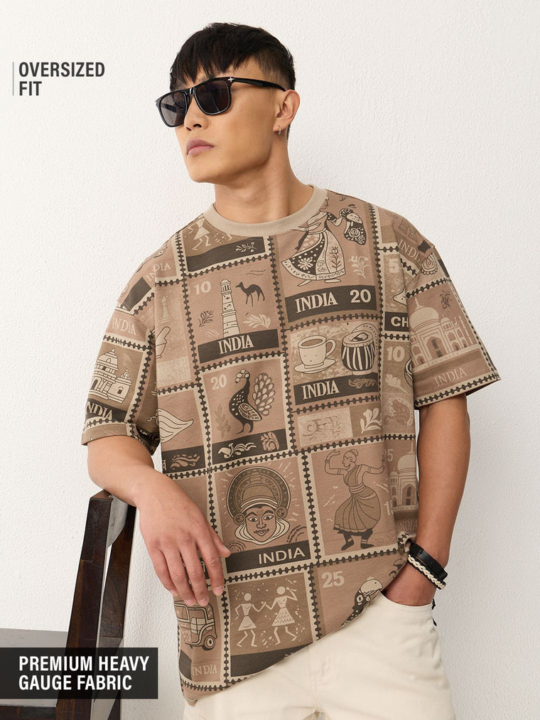 Freedom Edition: Stamps Oversized T-Shirts