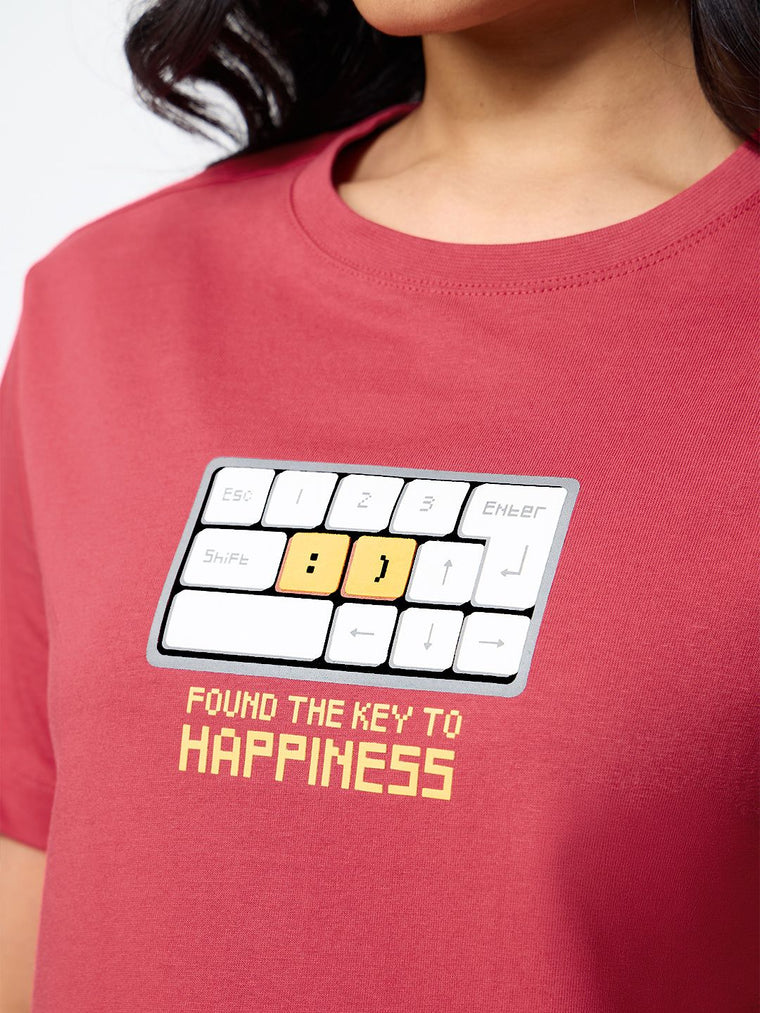 TSS Originals: Happiness Women Relaxed T-Shirts