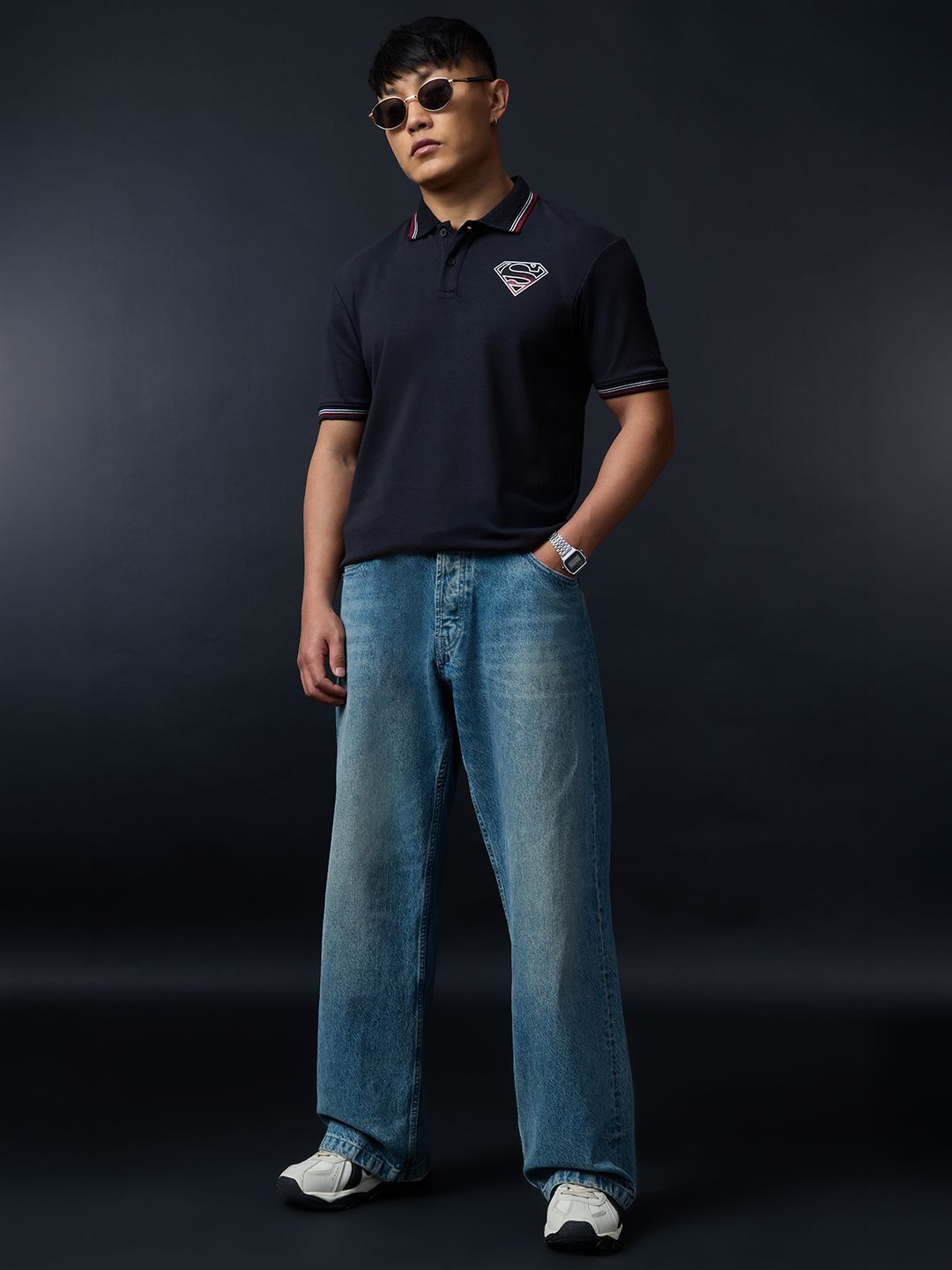 Superman: Hero's Sign Classic Polos