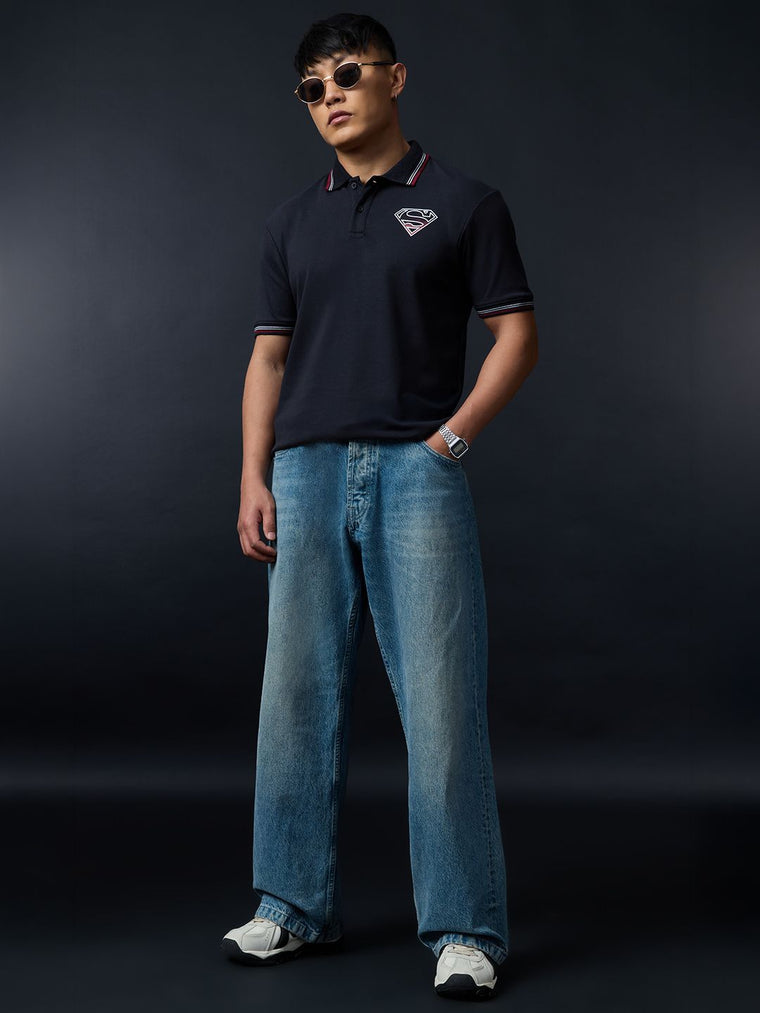 Superman: Hero's Sign Classic Polos