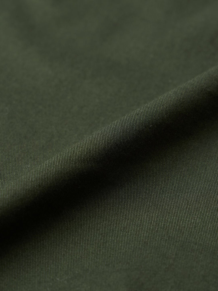 Zipper Polo: Muted Olive Classic Polos