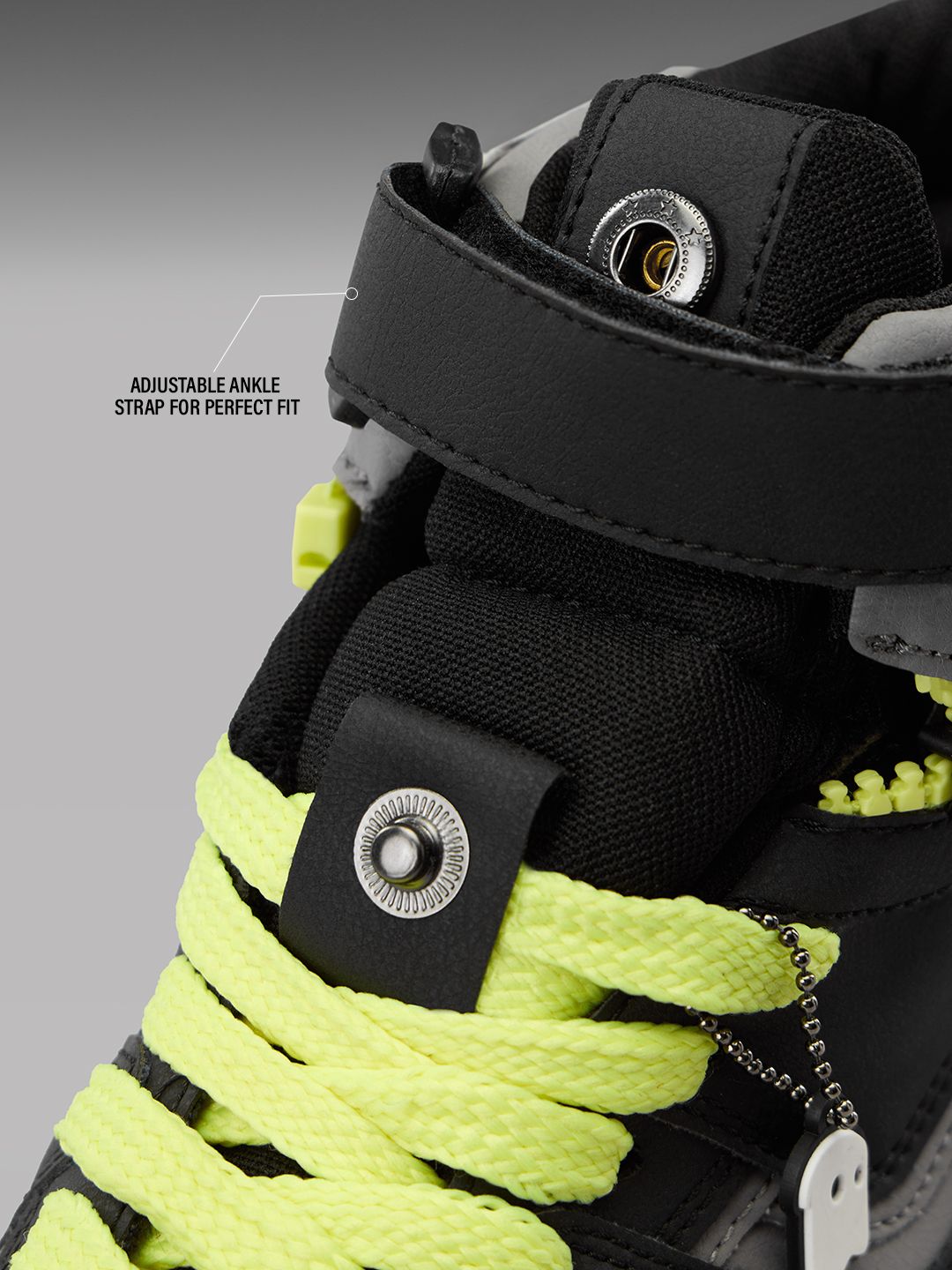 UBZ Convertible: Luminous Men High Top Sneakers