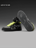 UBZ Convertible: Luminous Men High Top Sneakers