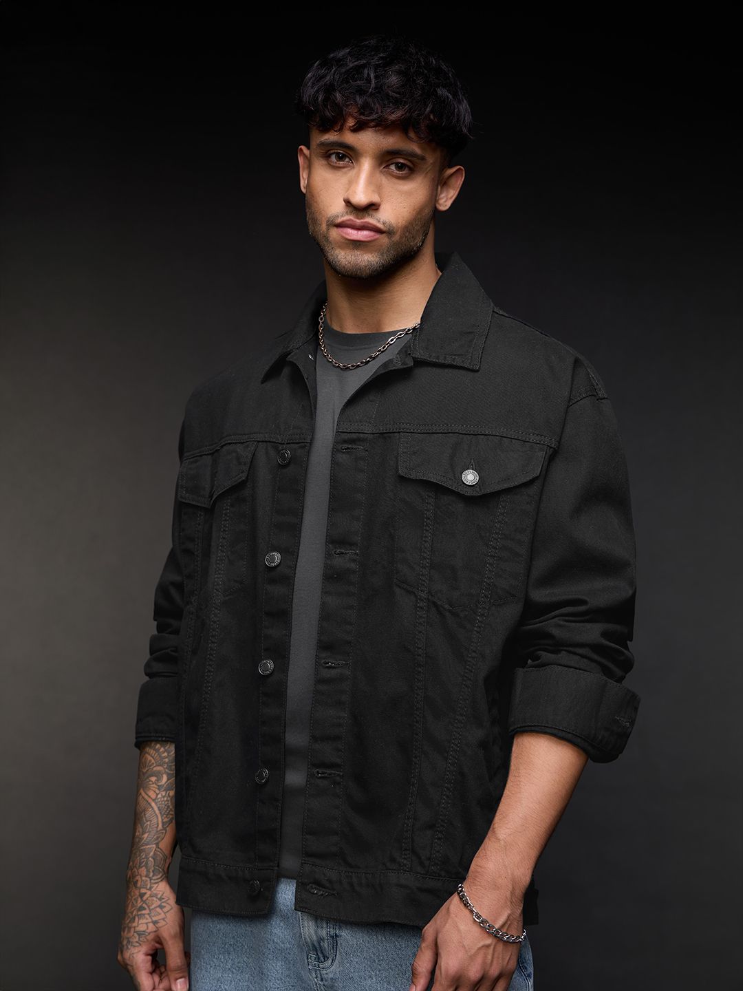 Denim Jacket: Onyx Denim Jackets