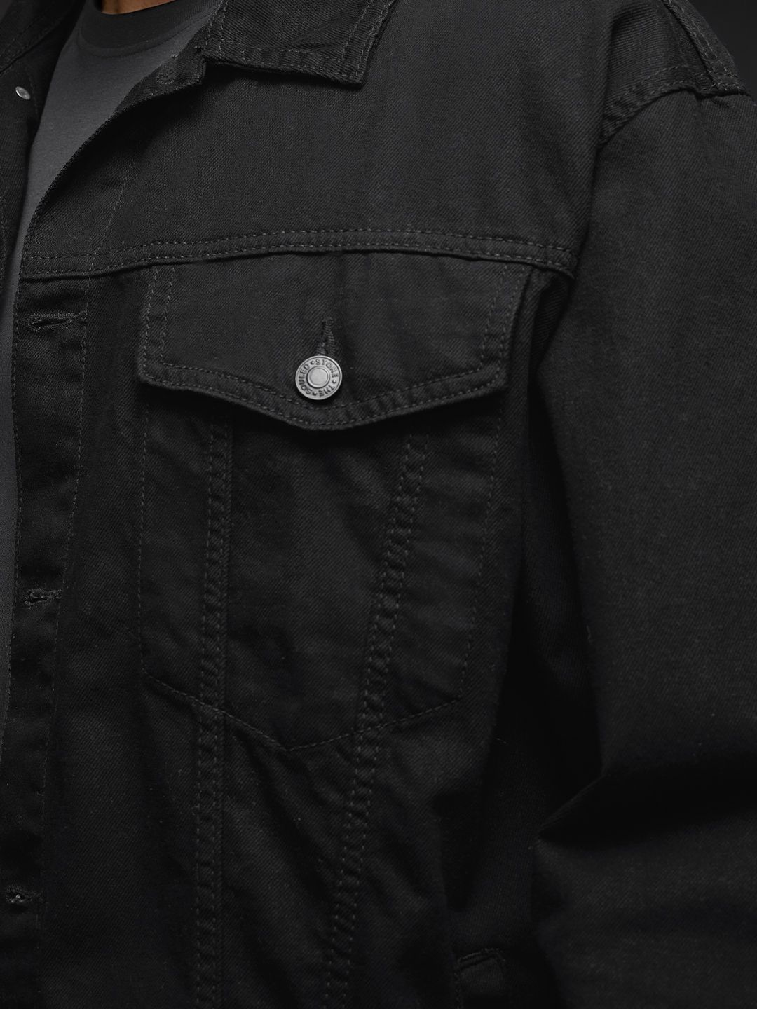 Denim Jacket: Onyx Denim Jackets
