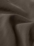 Pleated Trousers: Taupe Women Straight Pants