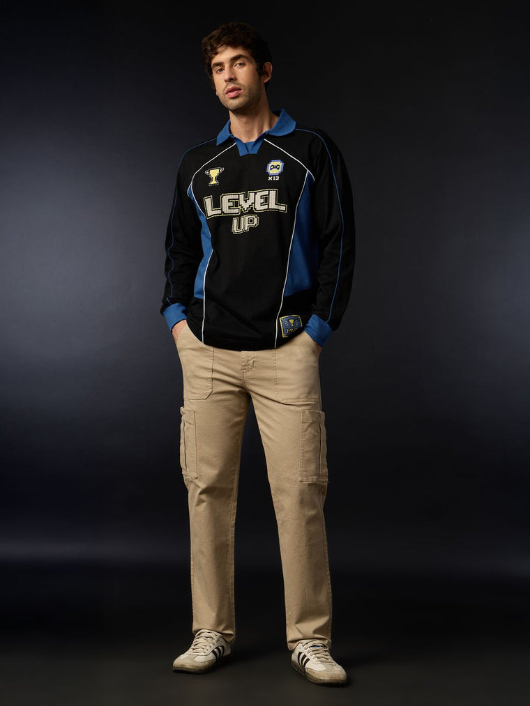 TSS Originals: Level Up Oversized Full Sleeve T-Shirts