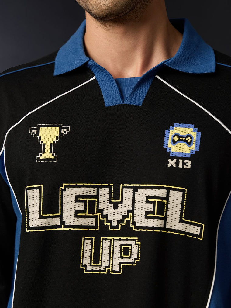 TSS Originals: Level Up Oversized Full Sleeve T-Shirts