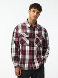 Overshirt: Ruby Plaid Overshirts