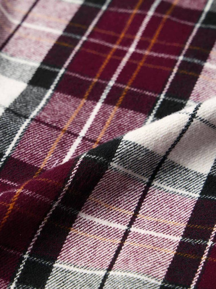 Overshirt: Ruby Plaid Overshirts