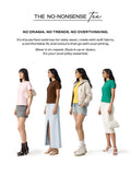 Regular Solids: Ruby Women Regular T-Shirts