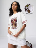 Harry Potter: Desi Gryffindor Women Oversized T-Shirts