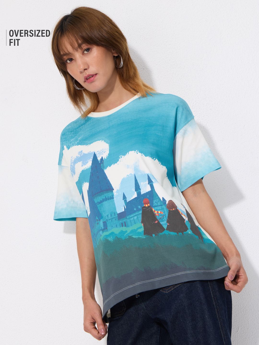 Harry Potter: The View Women Oversized T-Shirts