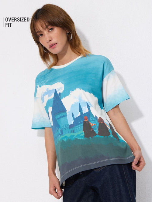 Harry Potter: The View Women Oversized T-Shirts