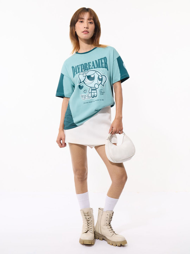 Powerpuff Girls: Daydreamer Women Oversized T-Shirts