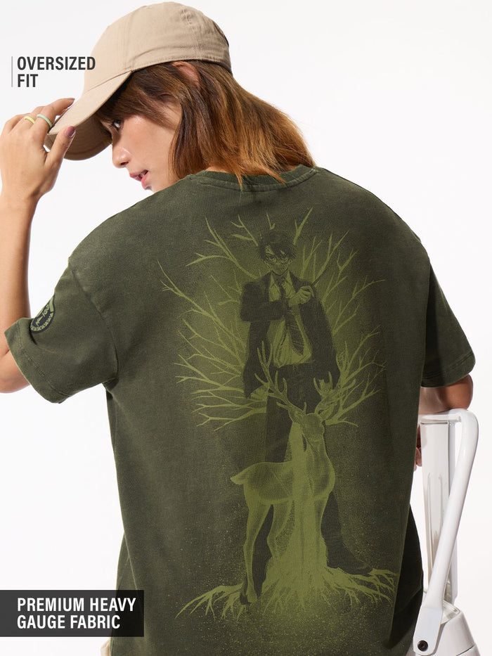 Harry Potter: The Patronus Women Oversized T-Shirts