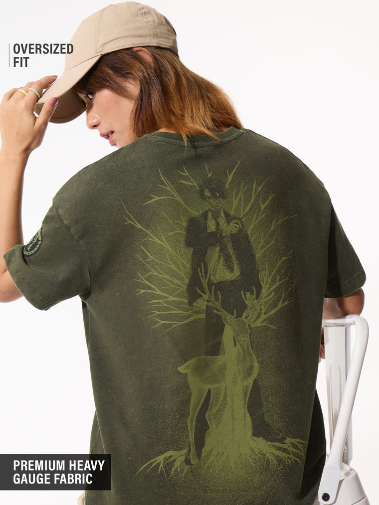 Harry Potter: The Patronus Women Oversized T-Shirts