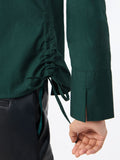 Tailored Solids: Emerald Women Fitted Shirts