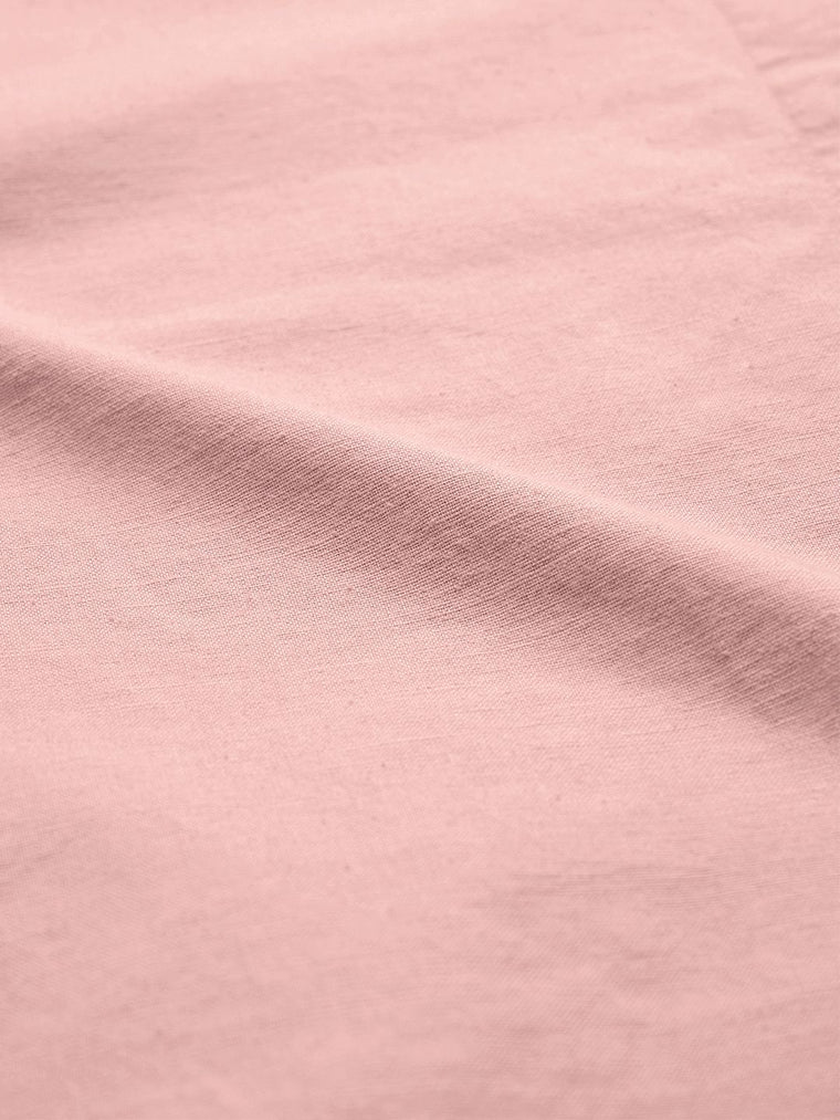 Cotton Linen Shirt: Rosewood Women Relaxed Shirts